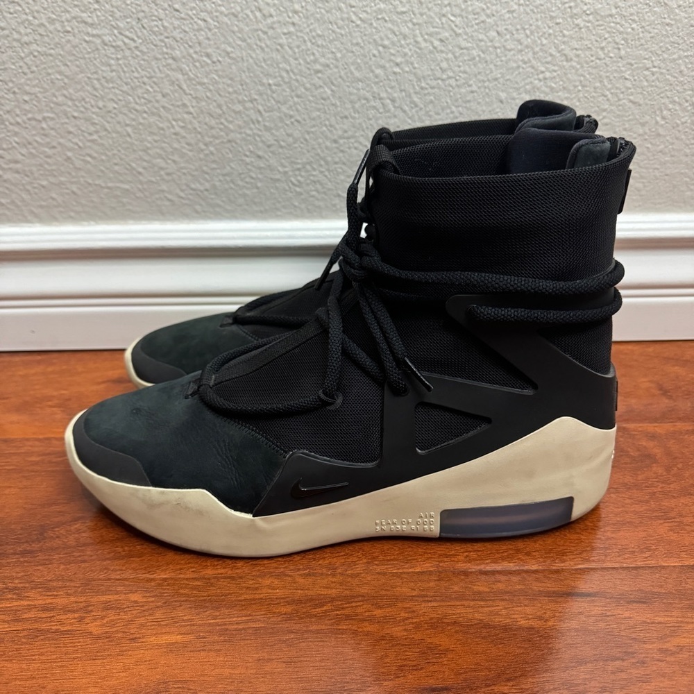 Nike Air Fear Of God 1 Black Size 11